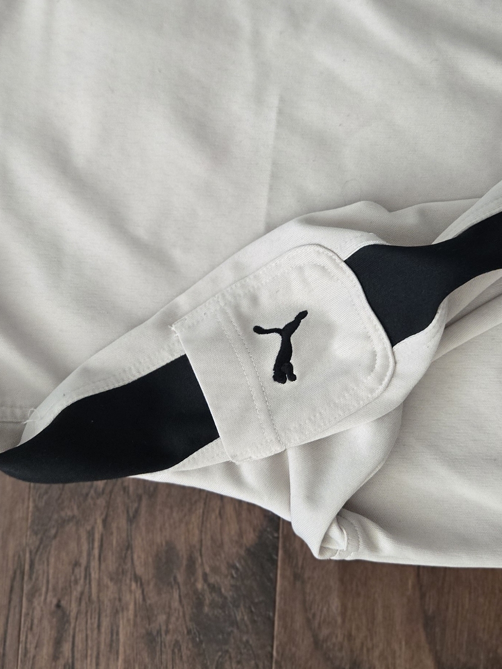 Iconic Puma Track Jacket with Black Shoulder Stripes (Cool Story In Details)